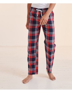 S-SFM83-Pantalon confort laine tartan Homme 2